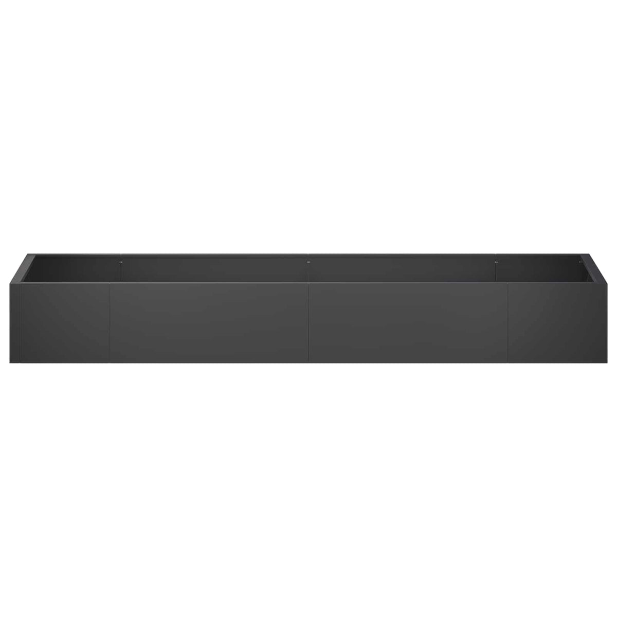 vidaXL Retaining Wall 8 pcs 300 x 100 x 50 cm Steel Black 6