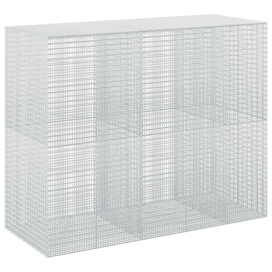 Gabion with 3.5 mm Wire and 5x2.5 cm Mesh 50x100x200 cm Height 200 cm Thickness 100 cm 50–1000 cm 250 cm