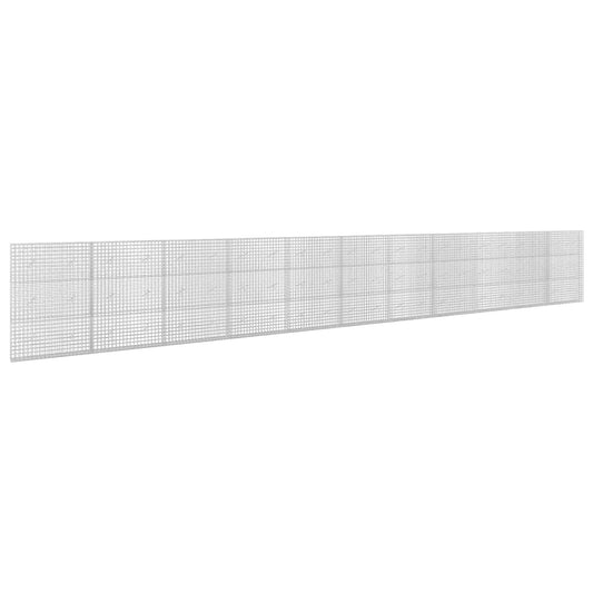 vidaXL Gabion with 3.5 mm Wire and 5x5 cm Mesh 1100x20x150 cm 2