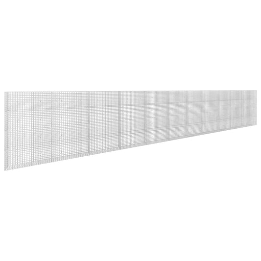 vidaXL Gabion with 3.5 mm Wire and 5x5 cm Mesh 1100x30x200 cm 2