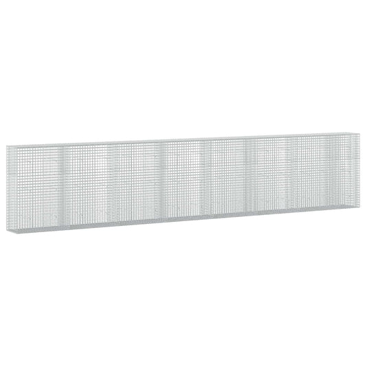 vidaXL Gabion with 3.5 mm Wire and 5x5 cm Mesh 750x50x150 cm 2