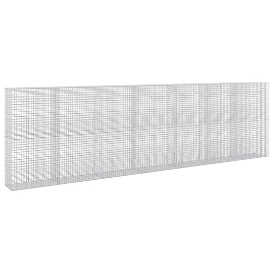 vidaXL Gabion with 3.5 mm Wire and 5x5 cm Mesh 700x50x200 cm 2