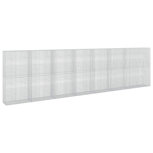 vidaXL Gabion with 3.5 mm Wire and 5x5 cm Mesh 750x50x200 cm 2