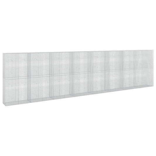 vidaXL Gabion with 3.5 mm Wire and 5x5 cm Mesh 800x50x200 cm 2