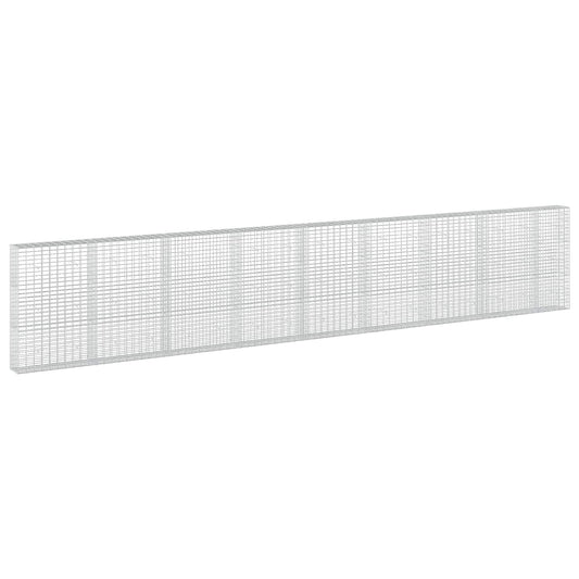 vidaXL Gabion with 3.5 mm Wire and 5x10 cm Mesh 850x30x150 cm 2