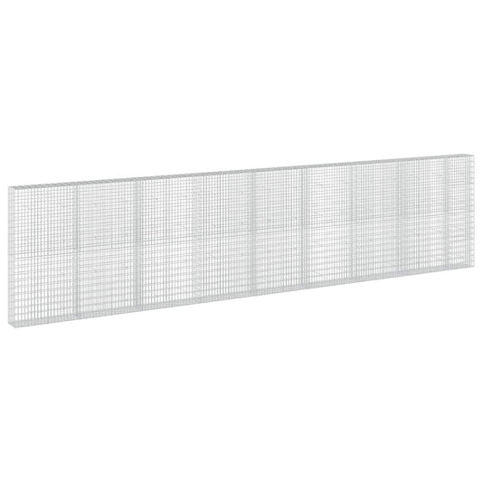 vidaXL Gabion with 3.5 mm Wire and 5x10 cm Mesh 850x30x200 cm 2