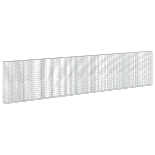 vidaXL Gabion with 3.5 mm Wire and 5x10 cm Mesh 900x30x200 cm 2
