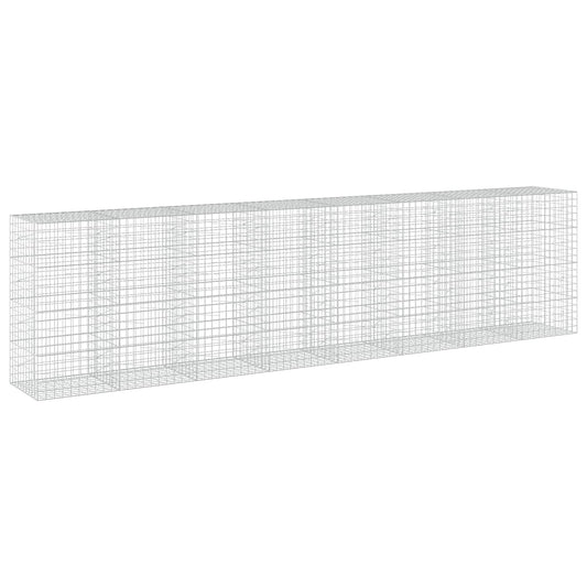 vidaXL Gabion with 3.5 mm Wire and 10x10 cm Mesh 800x100x200 cm 2