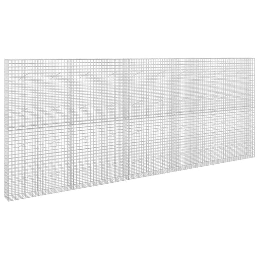 vidaXL Gabion with 5 mm Wire and 5x5 cm Mesh 500x20x200 cm 2