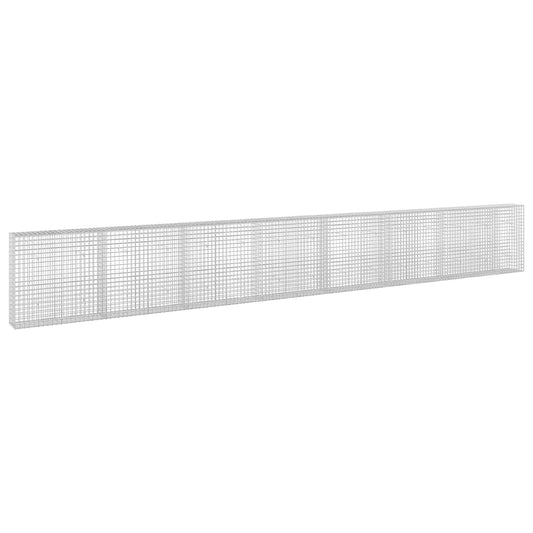 vidaXL Gabion with 5 mm Wire and 5x5 cm Mesh 750x30x100 cm 2