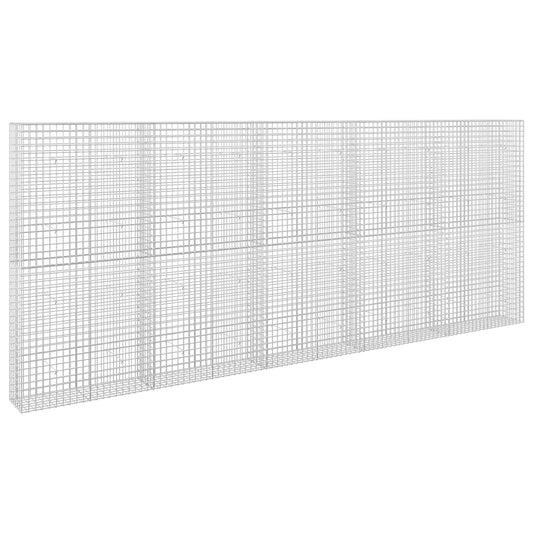 vidaXL Gabion with 5 mm Wire and 5x5 cm Mesh 500x30x200 cm 2
