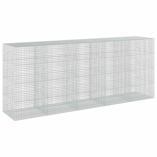 vidaXL Gabion with 5 mm Wire and 5x5 cm Mesh 500x100x200 cm 2