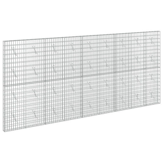 vidaXL Gabion with 5 mm Wire and 5x10 cm Mesh 450x10x200 cm 2