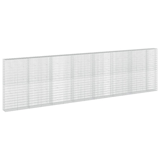 vidaXL Gabion with 5 mm Wire and 5x10 cm Mesh 750x30x200 cm 2
