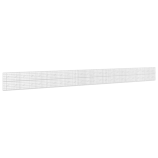 vidaXL Gabion with 5 mm Wire and 10x10 cm Mesh 1200x10x100 cm 2