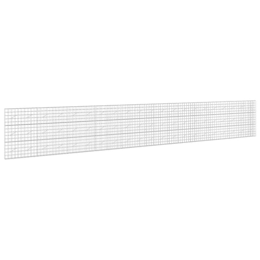 vidaXL Gabion with 5 mm Wire and 10x10 cm Mesh 1050x10x150 cm 2
