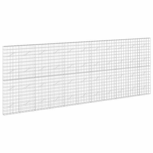 vidaXL Gabion with 5 mm Wire and 10x10 cm Mesh 550x10x200 cm 2