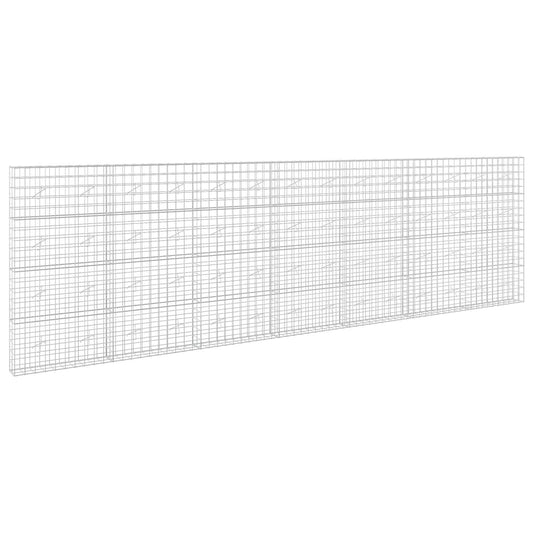 vidaXL Gabion with 5 mm Wire and 10x10 cm Mesh 700x20x200 cm 2