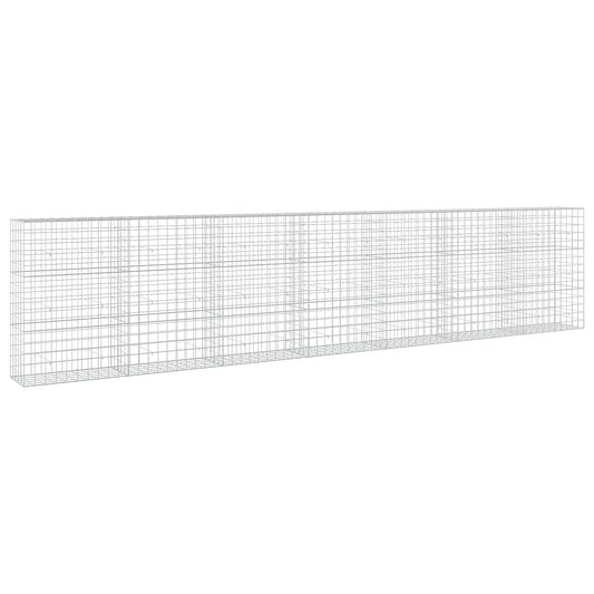 vidaXL Gabion with 5 mm Wire and 10x10 cm Mesh 700x50x150 cm 2