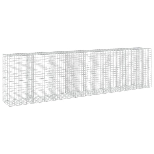 vidaXL Gabion with 5 mm Wire and 10x10 cm Mesh 750x100x200 cm 2