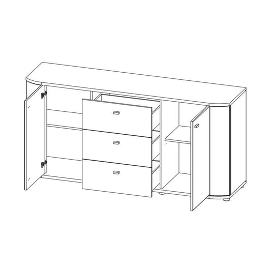 Gent 84 Sideboard Cabinet 167cm