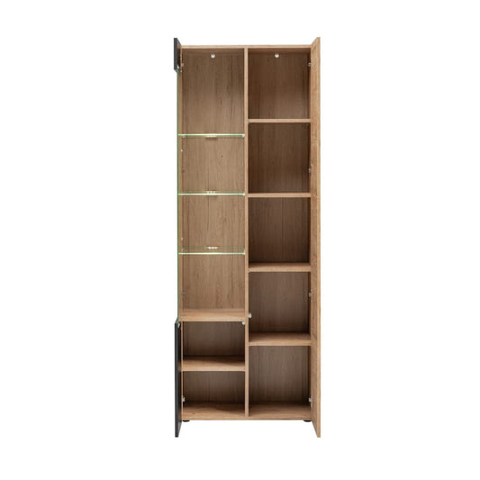 Aron Tall Display Cabinet 70cm