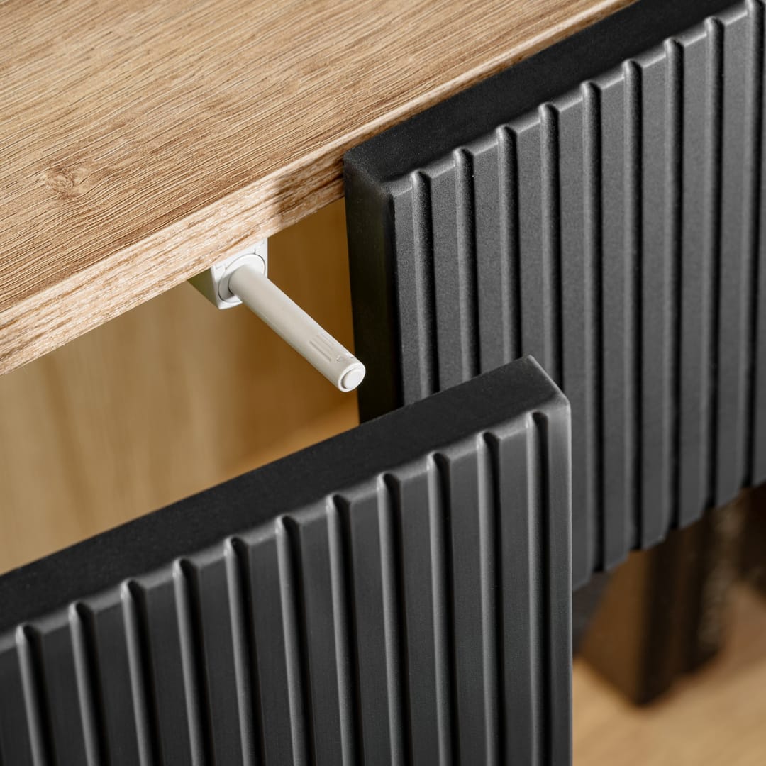 Aron Tall Display Cabinet 70cm