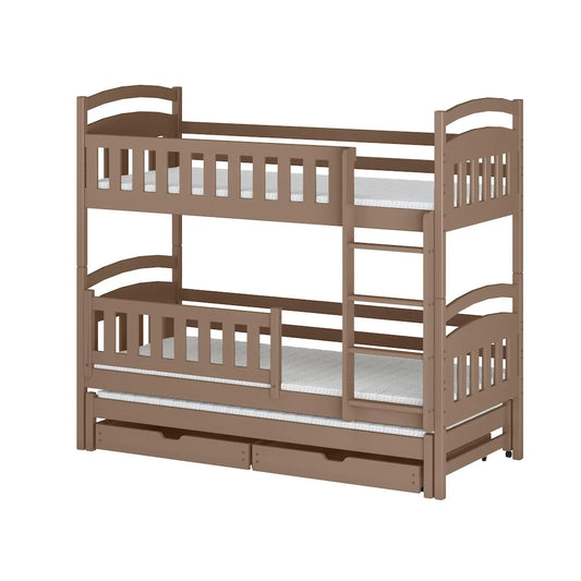 Blanka Bunk Bed with Trundle and Storage