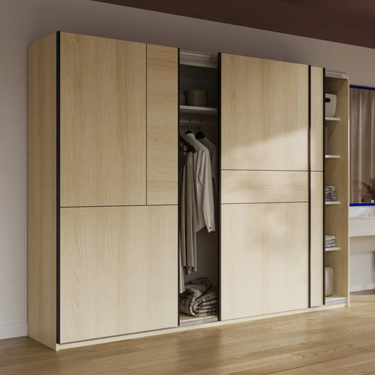 Cube Sliding Door Wardrobe 270cm