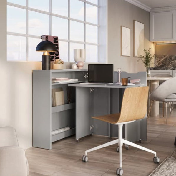 Work Concept Slim Convertible Hidden Desk 90cm – Furniture Gold