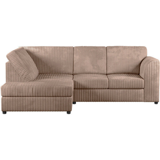 Chicago Jumbo Cord Full Back Coffee Corner Sofa