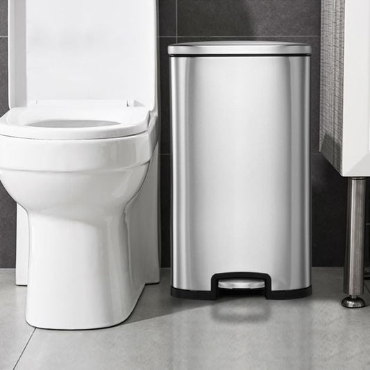 13.2 gallon stainless steel trash can with Removable Inner Bucket for Home Use