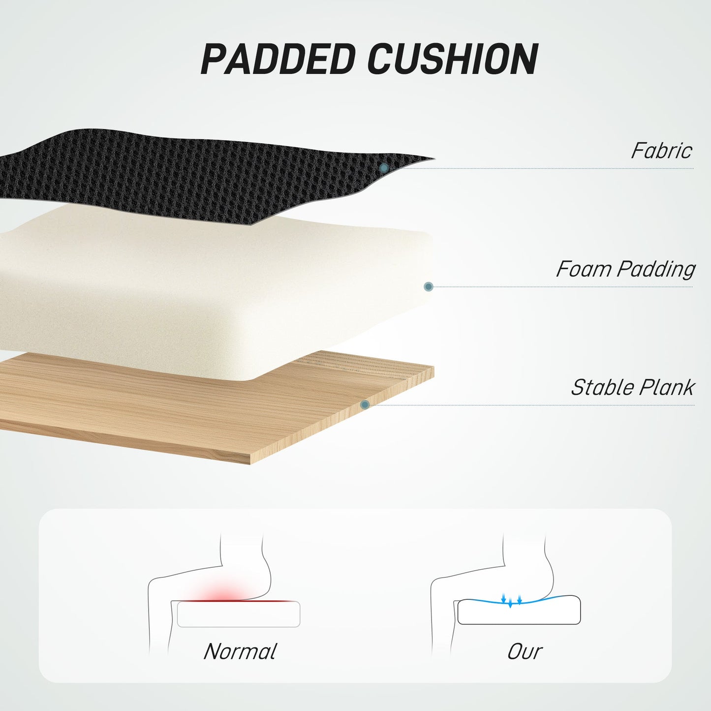 HOMCOM Drafting Chair with Adjustable Armrests, Ergonomic Mesh Office Chair with Lumbar Support, Adjustable Height and Footrest for Standing Desk, Black