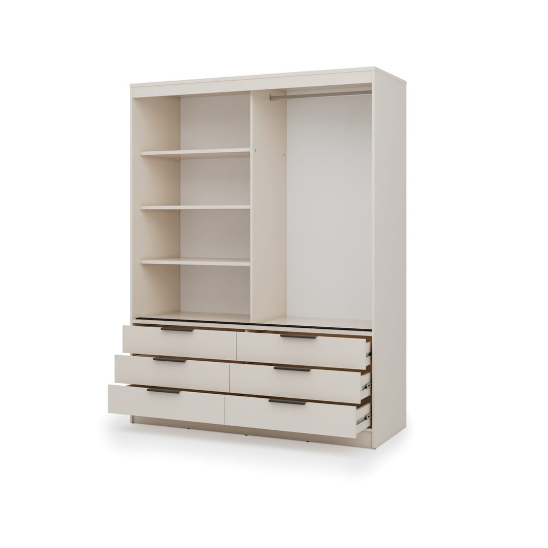 Kera Sliding Door Wardrobe 170cm