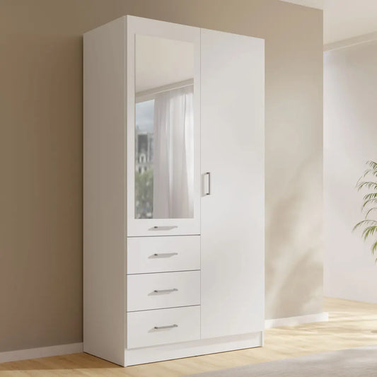 Konso Hinged Door Wardrobe 101cm