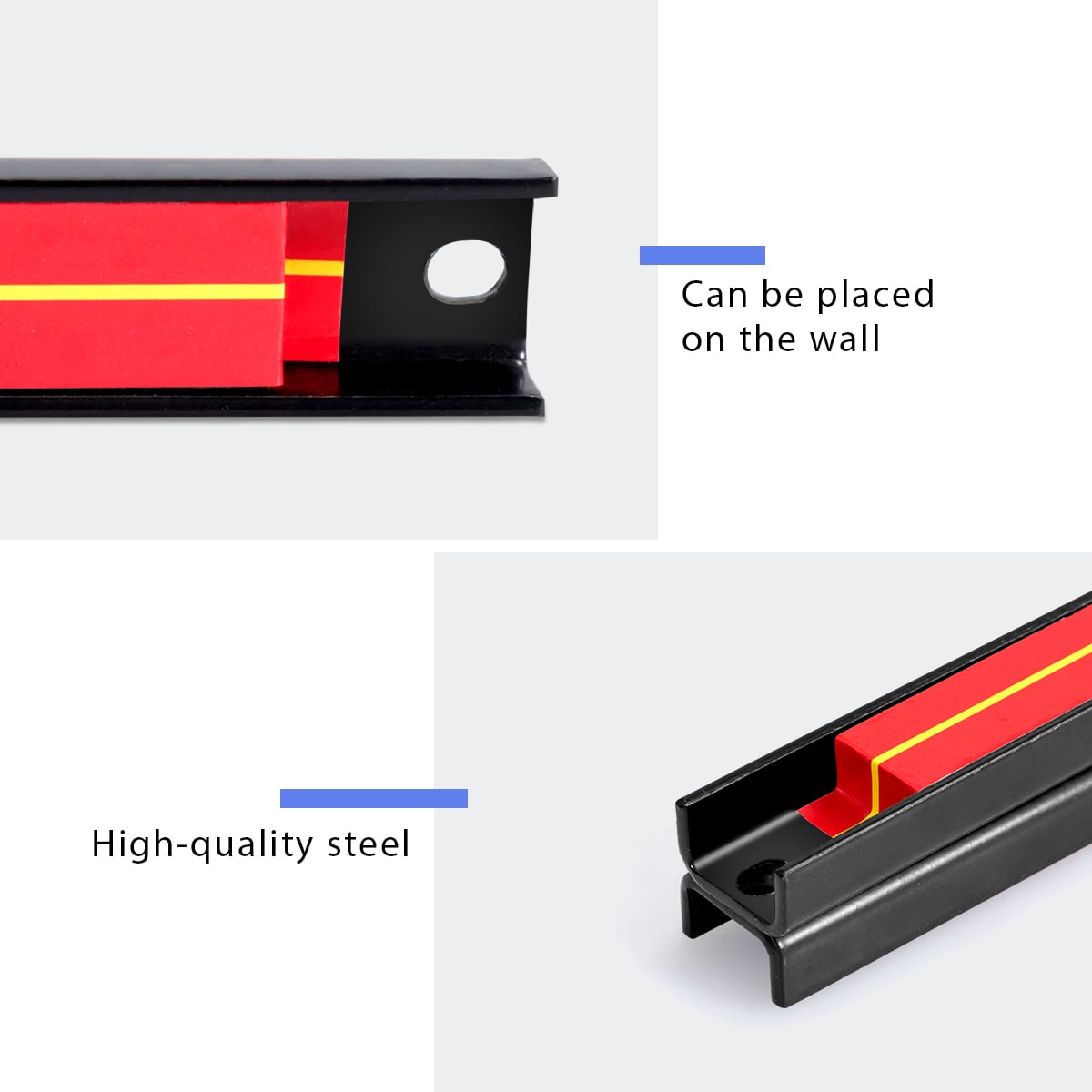Set of 3 Magnetic Tool Holde with Strong Load Capacity and Mounting Screws