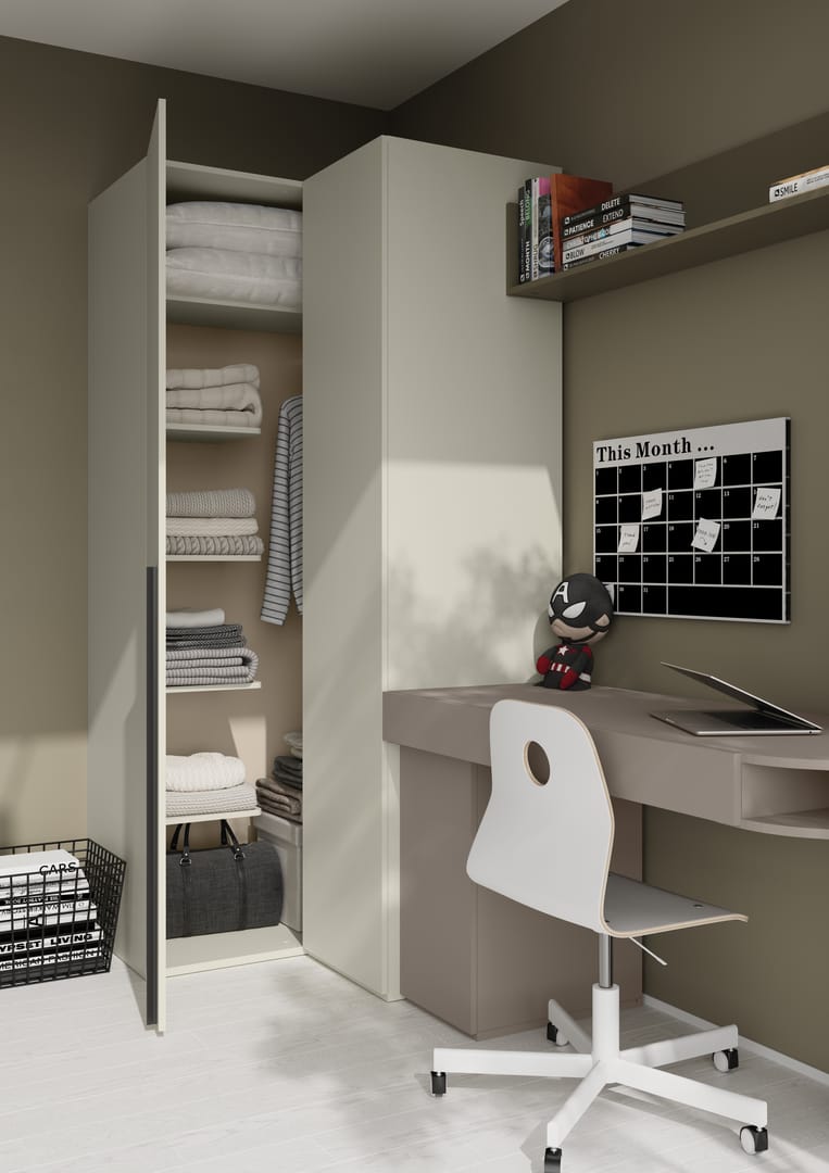 Woow WO-01 Corner Wardrobe 100cm