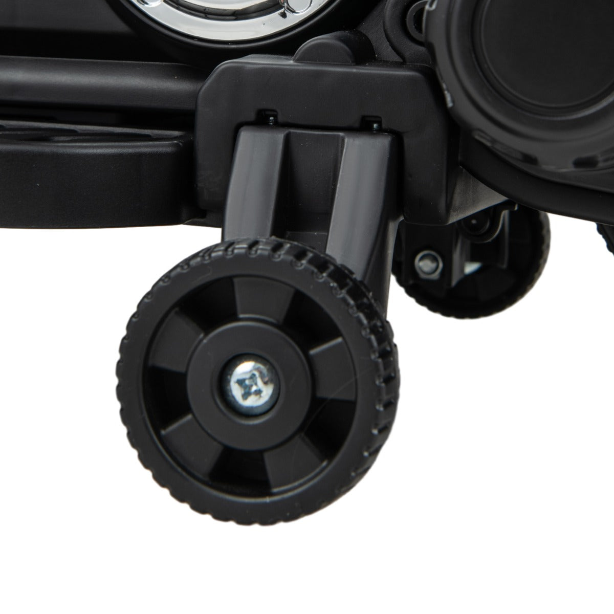 6V Kids Ride On Motorcycle with Training Wheels and Headlight for Toddlers-Pink