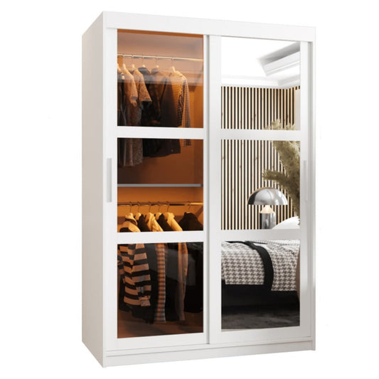 Parma II Sliding Door Wardrobe 120cm
