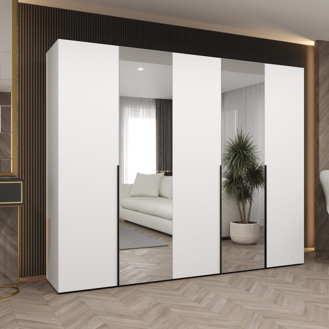Alicante II Hinged Door Wardrobe 250cm