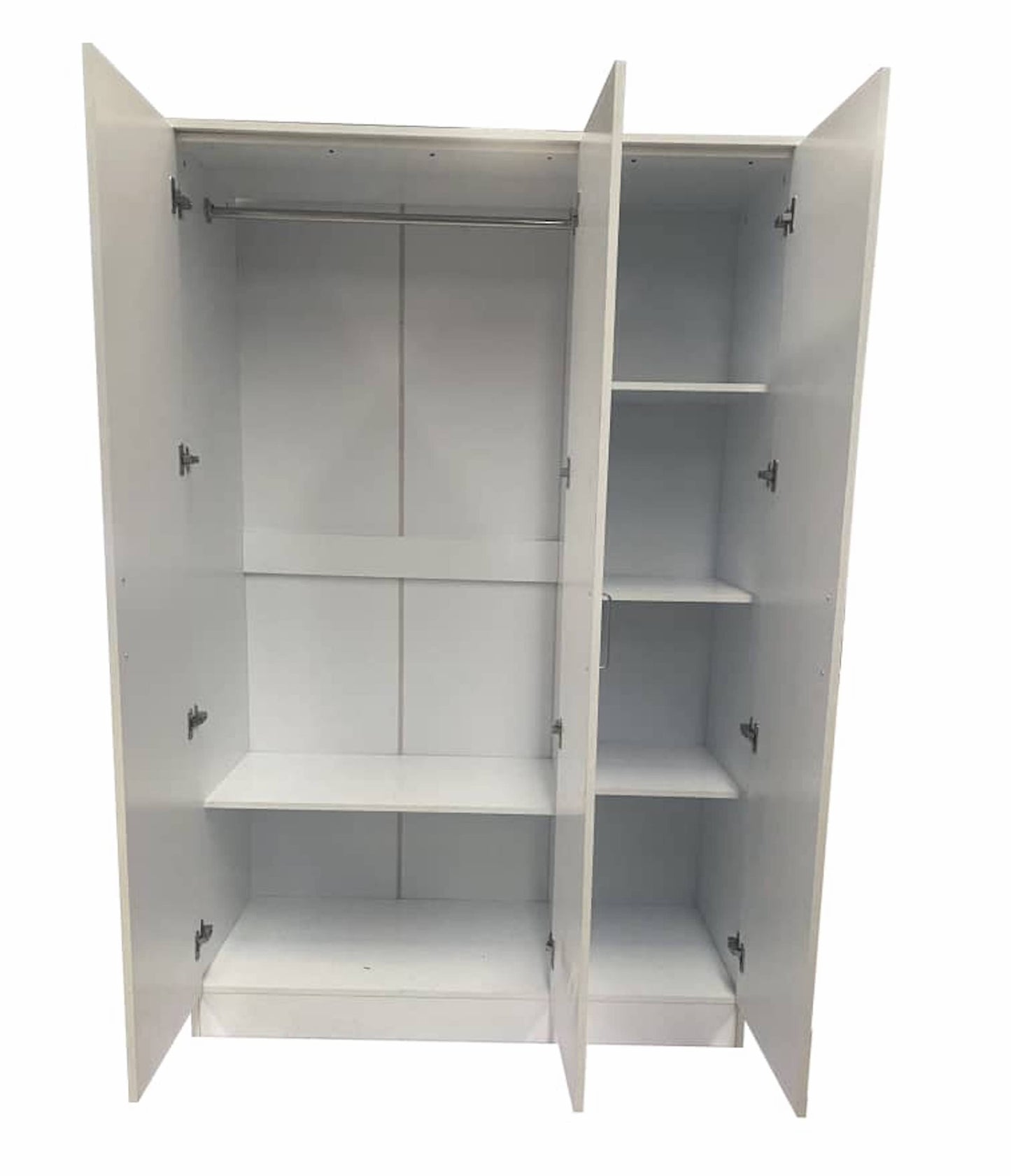 Wardrobe SLEEK 3 Door Wardrobe white 120cm