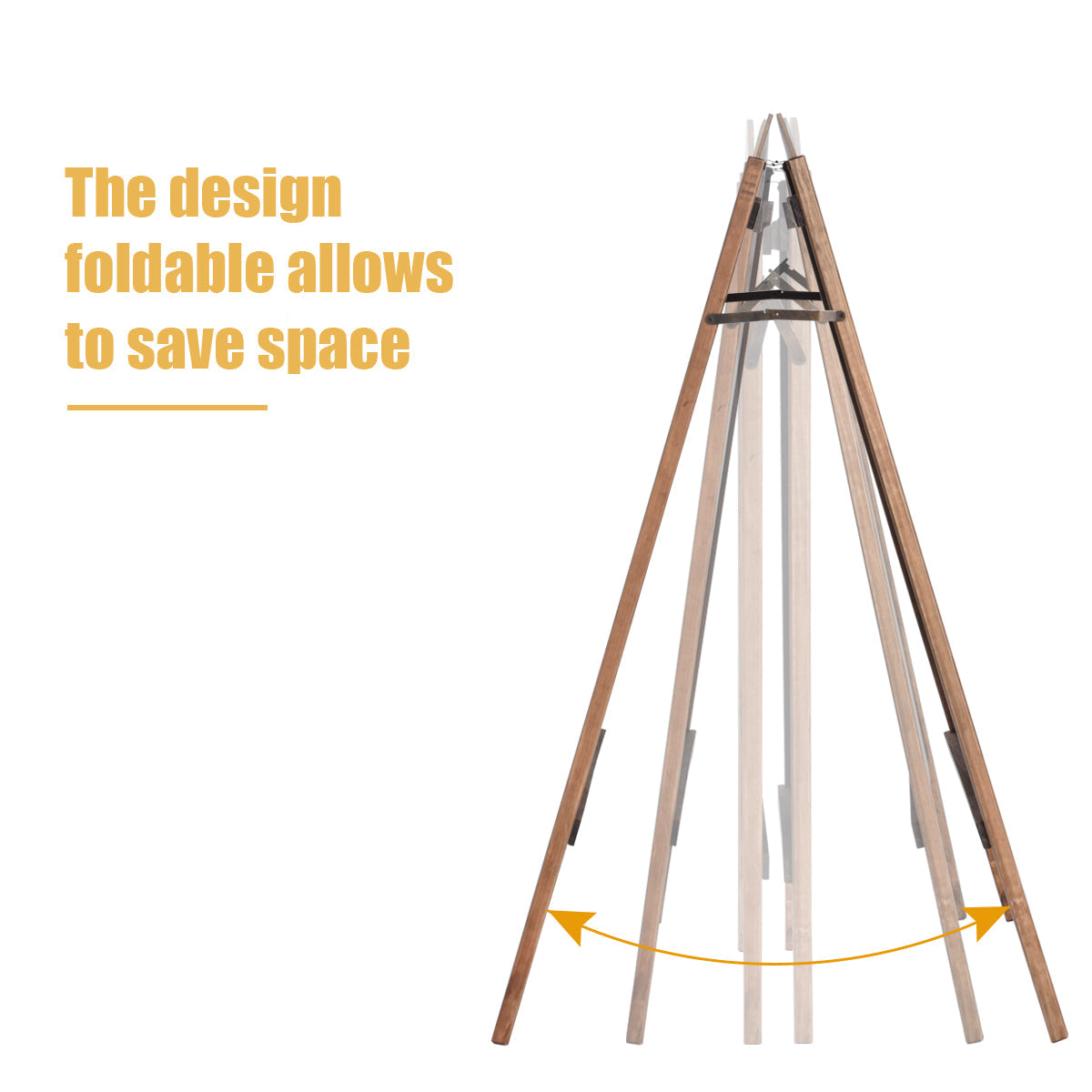 A-Frame Double-Sided Chalkboard for Office Cafe Teaching-60 x 37 cm