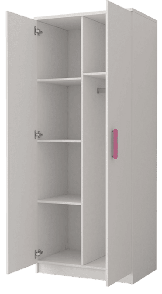 Smyk SM-06 Hinged Wardrobe 80cm