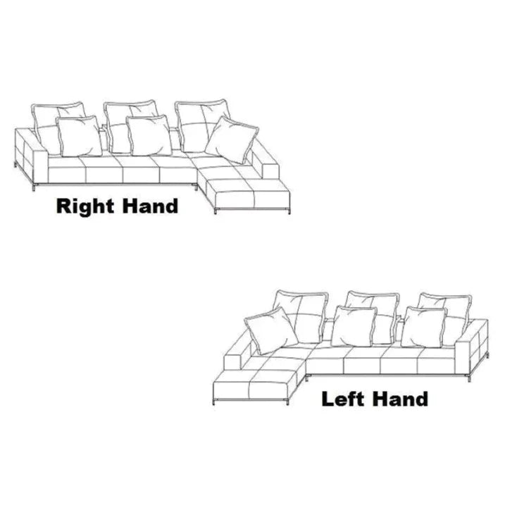 Willa Arlo Crushed Velvet Corner Sofa - Silver, Mink, Black