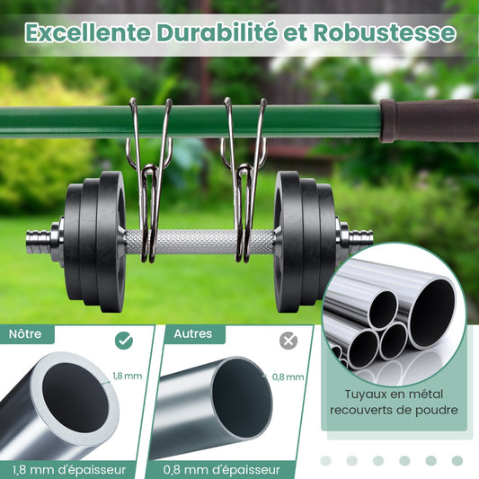 30/36/42 x 10 Inch Lawn Leveling Rake with Ergonomic Handle-36 inches