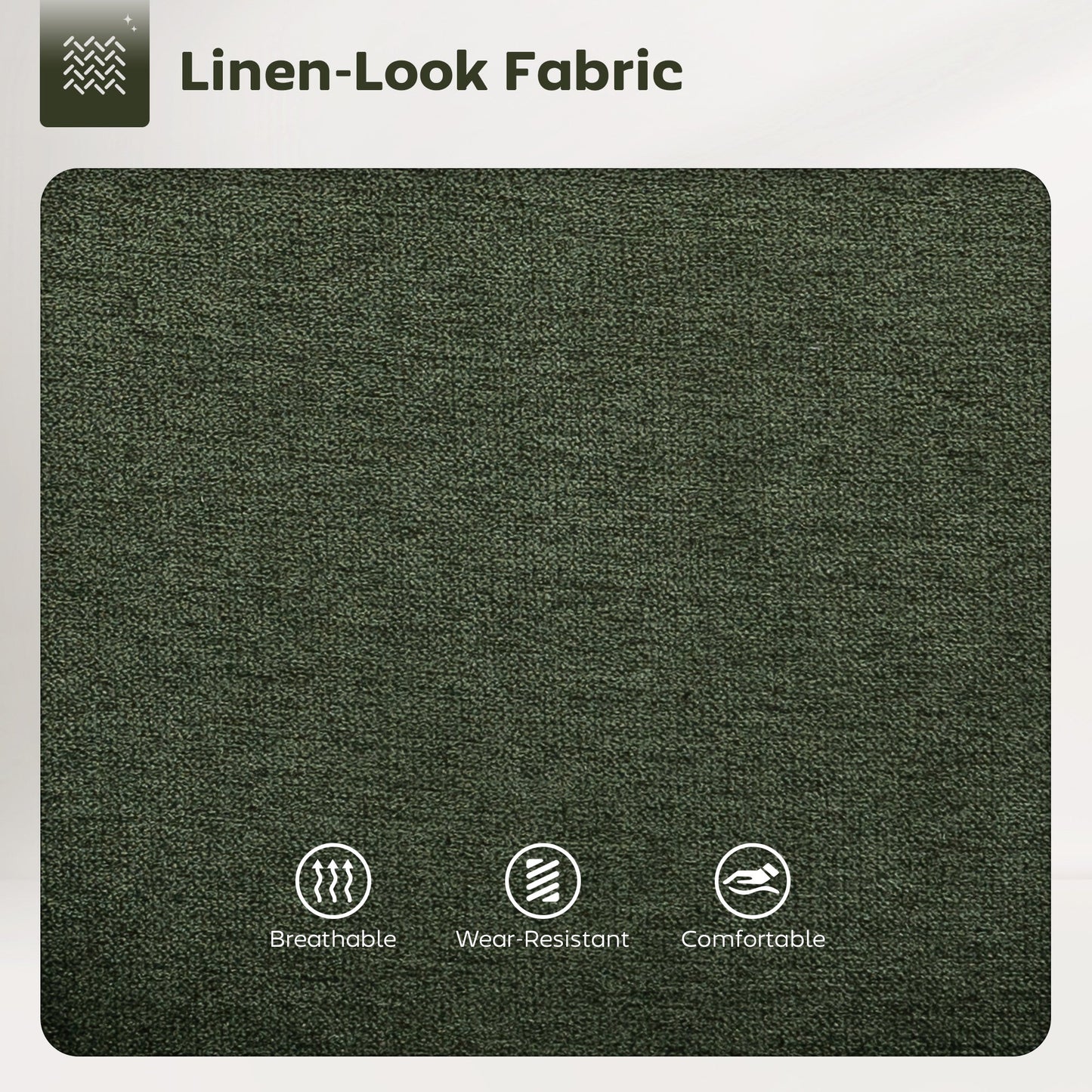 HOMCOM Set of Two Relaxed Tub Bar Stools - Dark Green