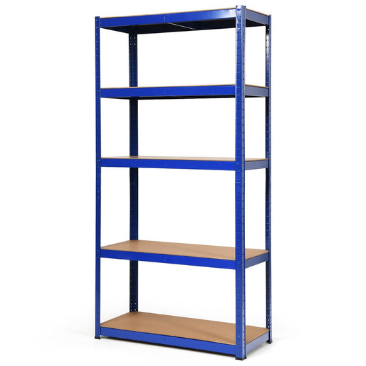 1.8m Warehouse Shelving for Books and Kitchenware-Blue