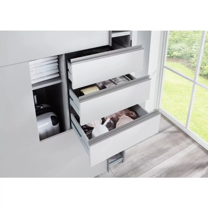 Sliding Wardrobe SOGO 2 Door Wardrobe White 225cm