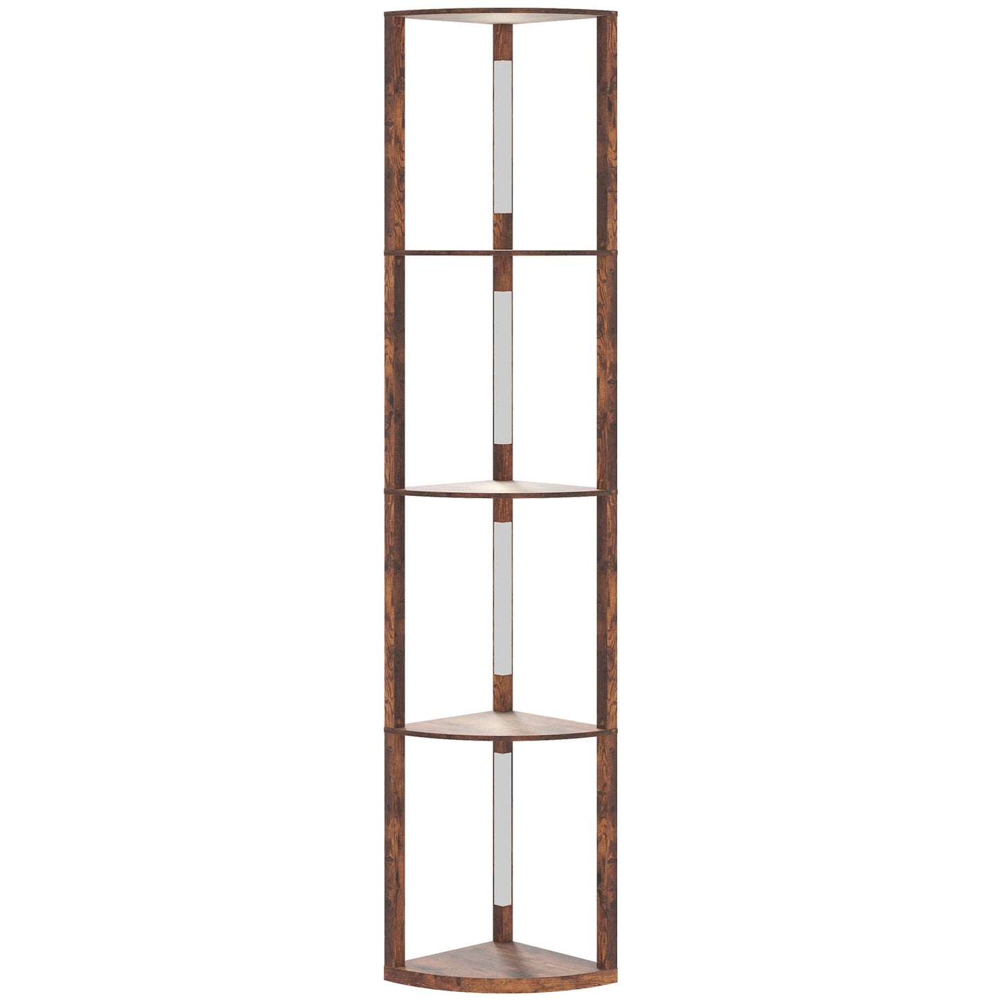 HOMCOM Three-Tier Corner Floor Lamp