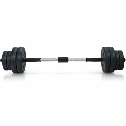 Adjustable Weight 2 in 1 Dumbbell/Barbell Set 30KG